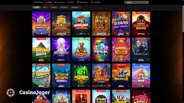 PokerStars Casino Spelaanbod