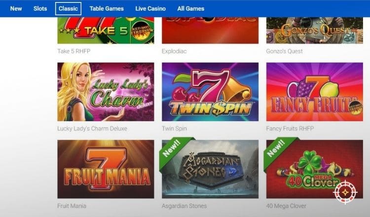 Quasar Gaming Casino Spelaanbod