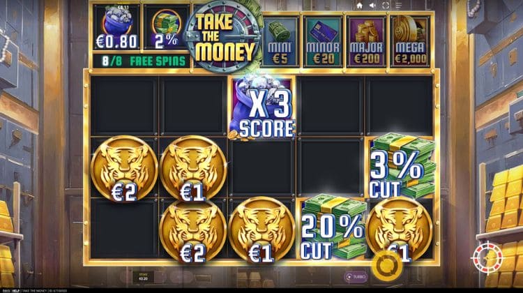 Take The Money Free Spins
