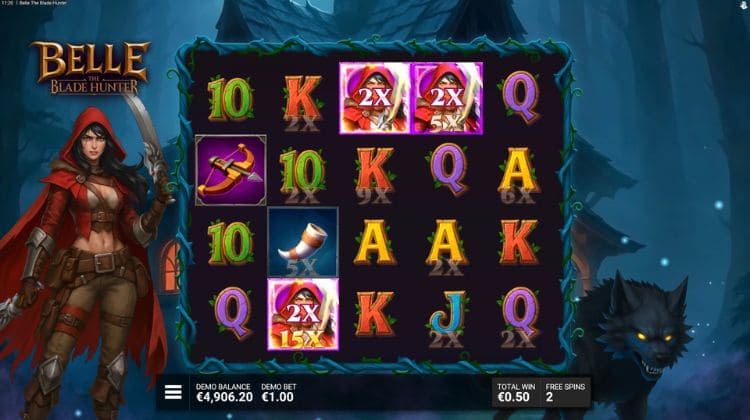 Belle the Blade Hunter Free Spins