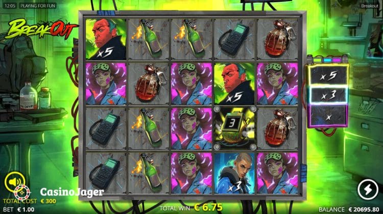 Breakout Free Spins