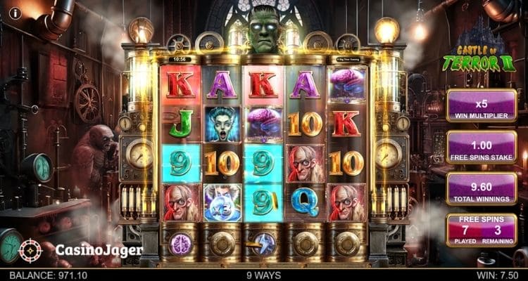 Castle of Terror 2 Free Spins