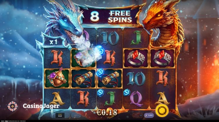 Dragon Duo Free Spins