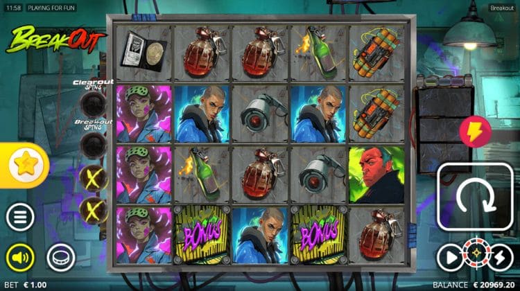 Nolimit City Breakout Gameplay