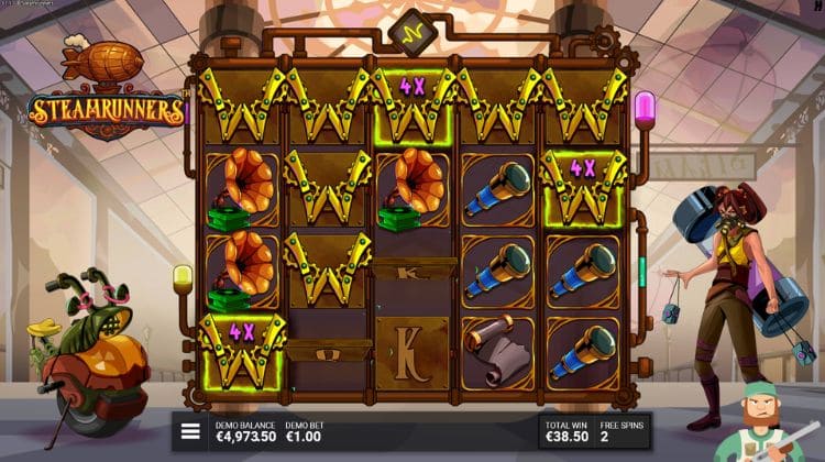Steamrunners Gaslight District Free Spins