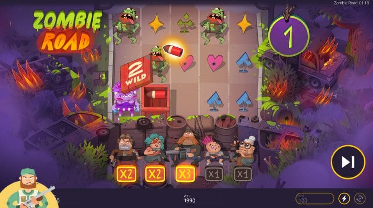 Zombie Road Free Spins