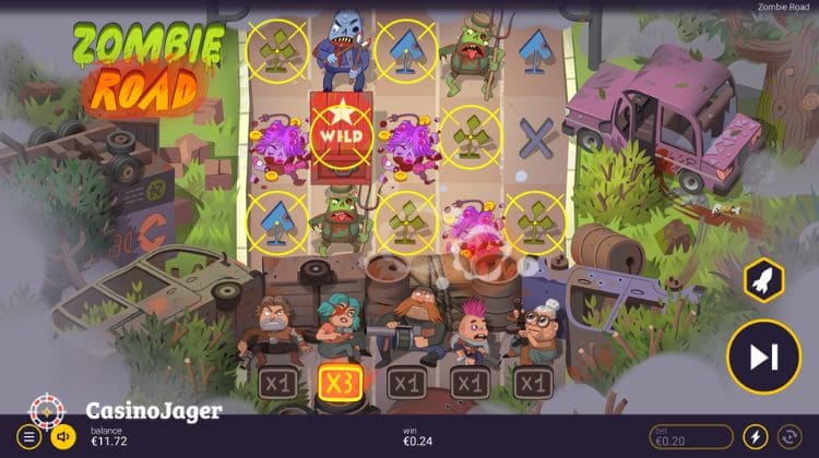 Zombie Road Wild Cascade