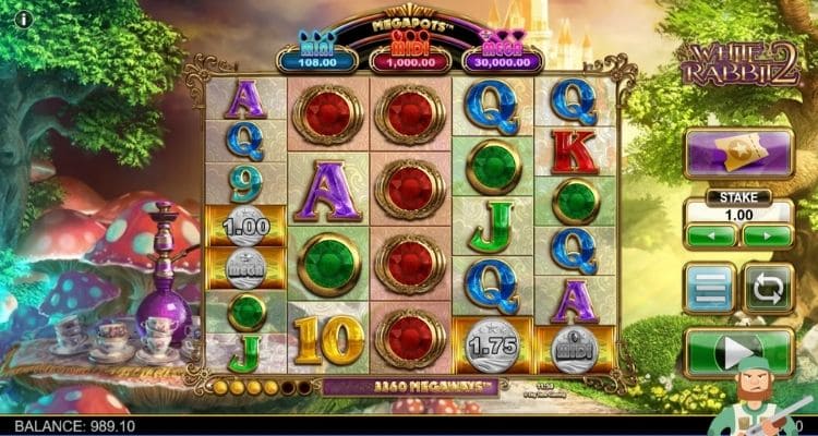 Big Time Gaming White Rabbit 2 Gameplay