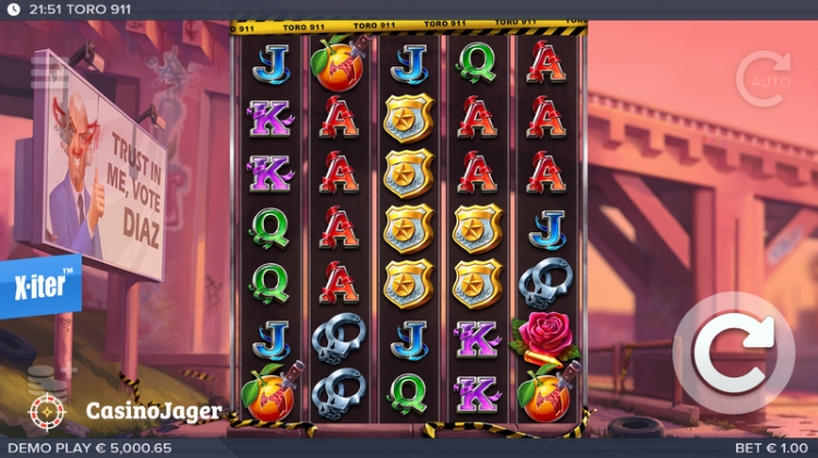 ELK Studios Toro 911 Gameplay