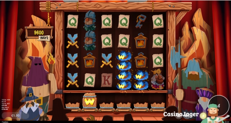 Fawkes Drawn Free Spins