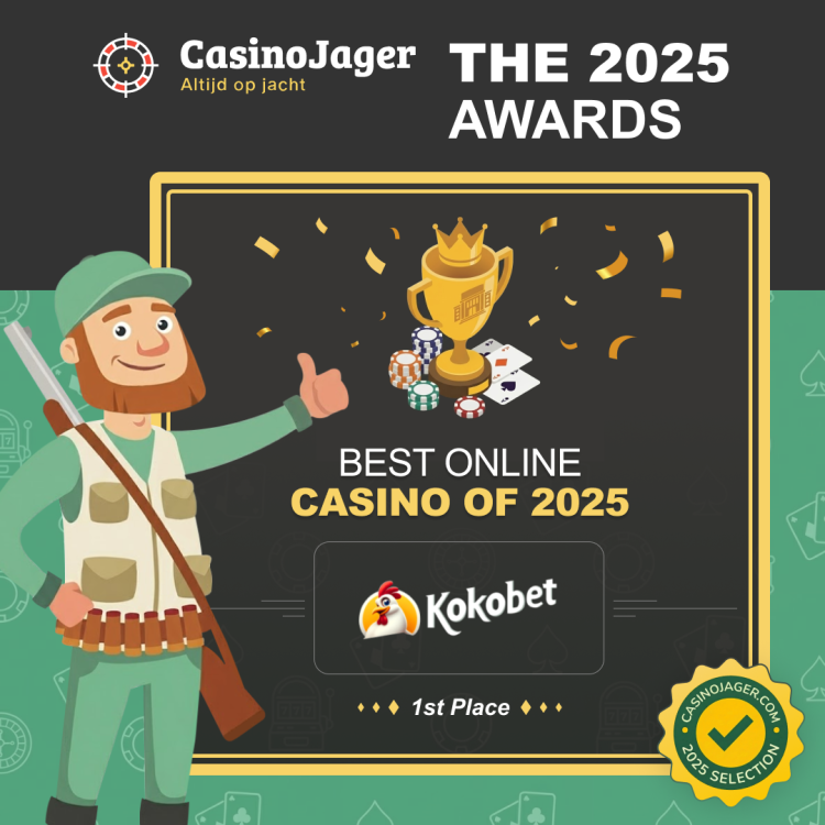 Beste Online Casino 2025 award