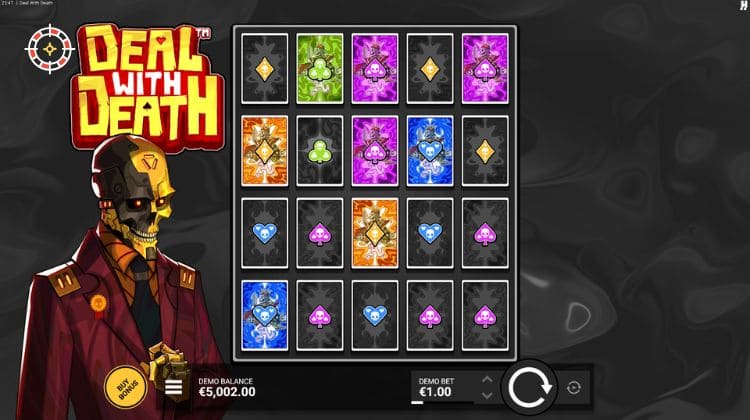 Hacksaw Gaming Deal With Death Gameplay