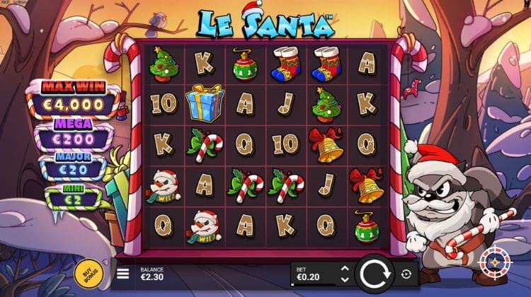 Hacksaw Gaming Le Santa Gameplay