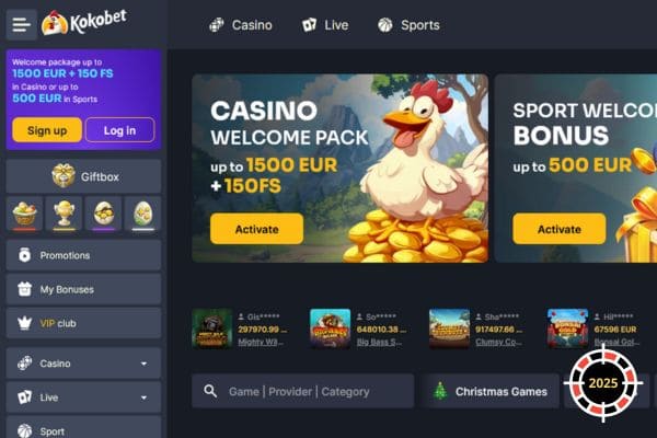 Kokobet - Beste CasinoJager Online Casino 2025