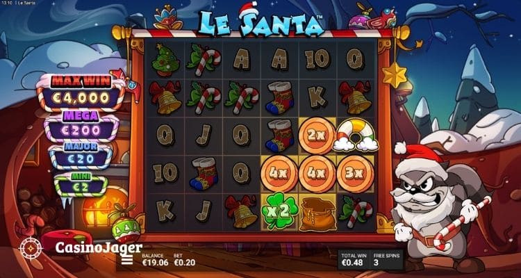 Le Santa Free Spins