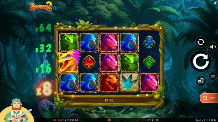 Raptor 2 DoubleMax Multiplier