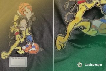 Valsspelend Stel met Cameras in T-shirt Opgepakt