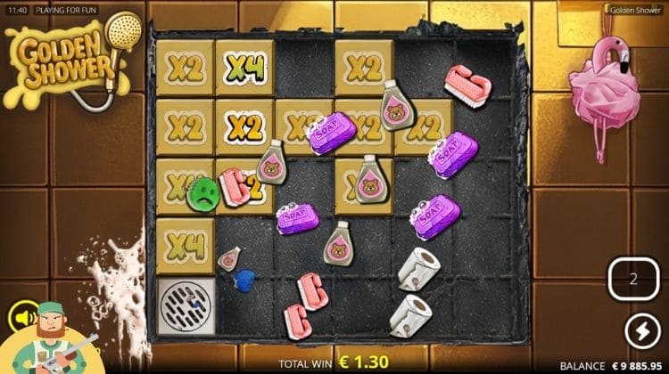 Golden Shower Gold Spins Bonus