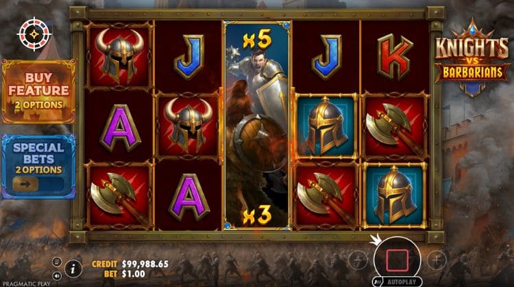 Knights vs Barbarians Battle