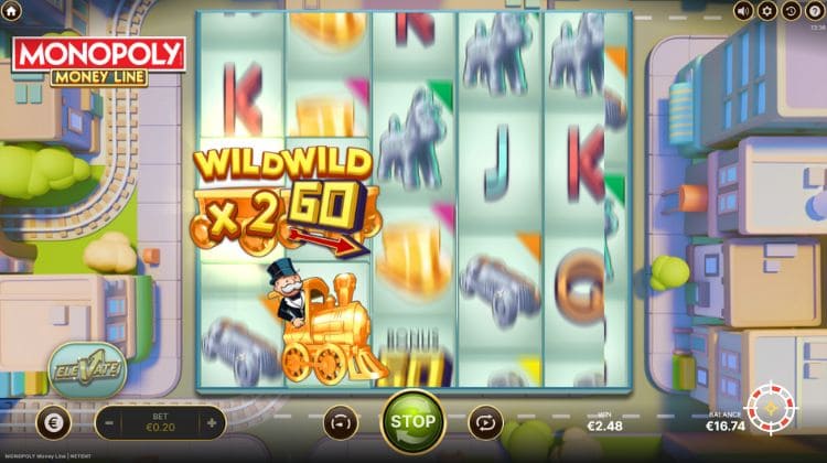 Monopoly Money Line Walking Wild Respins