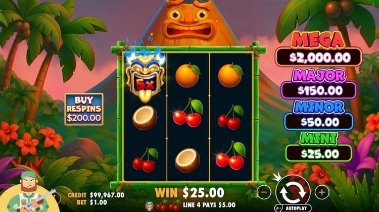 Pragmatic Play Super Tiki Strike Gameplay