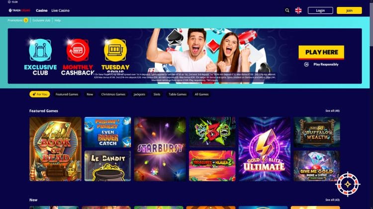 TradaCasino Betrouwbaar