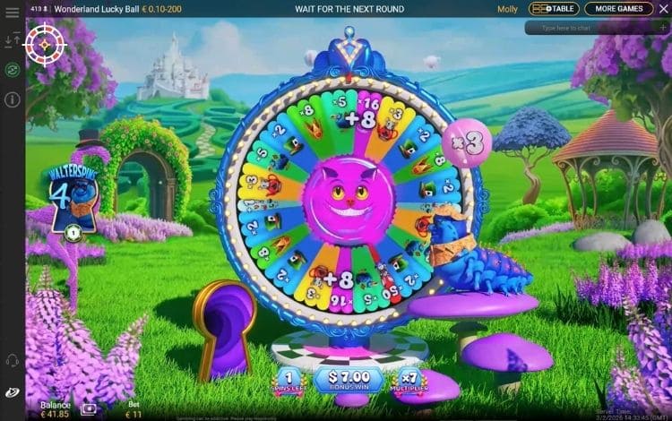 Wonderland Lucky Ball 4 Walterspins