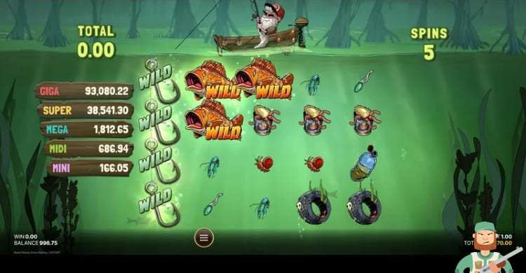 Rabid Randy Gone Fishing Free Spins Bonus