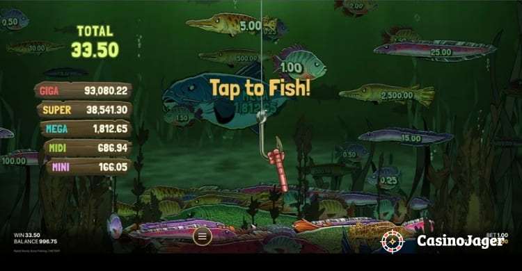 Rabid Randy Gone Fishing Jackpot Game