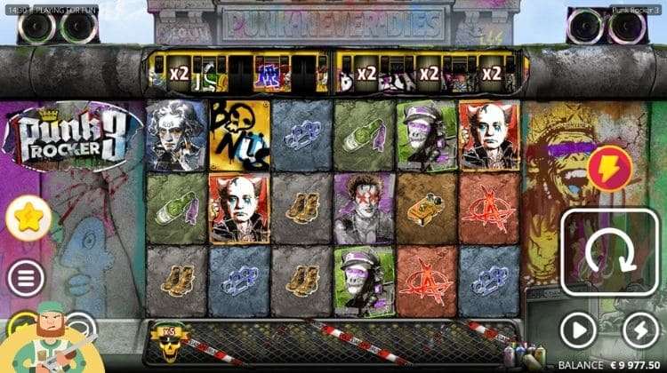 Nolimit City Punk Rocker 3 Gameplay