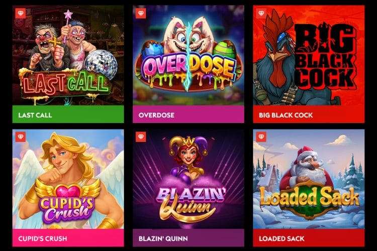 Populaire Wicked Games Gokkasten