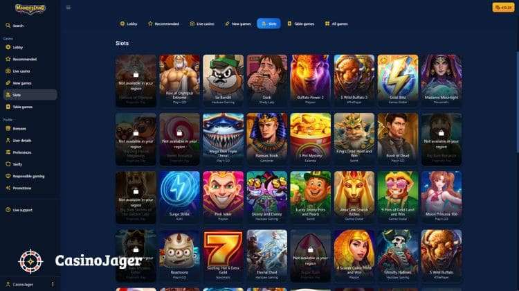 Winner Island Casino Spelaanbod