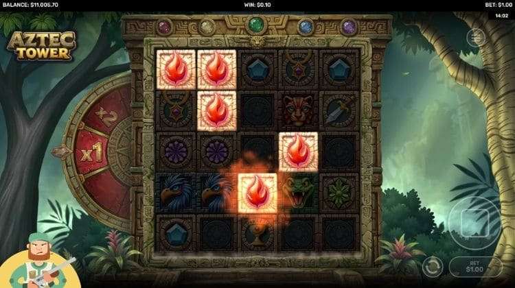 Dreamspin Aztec Tower Gameplay