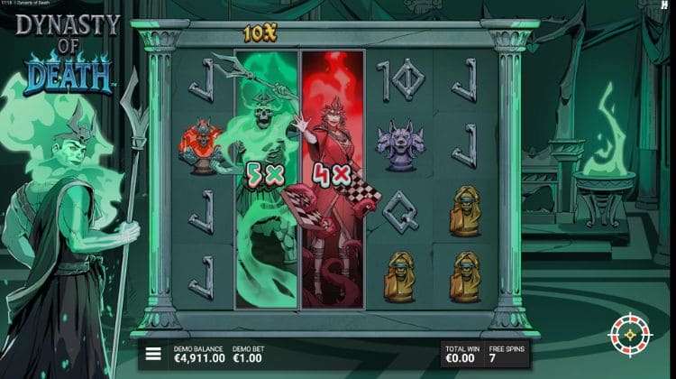 Dynasty of Death King’s Defence Free Spins