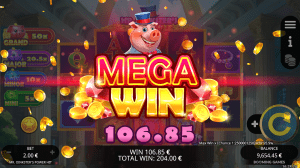 Mr Oinkster's Power Hit - mega win