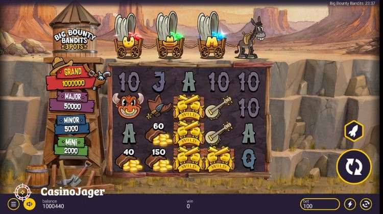 Peter & Sons Big Bounty Bandits 3 Pots Gameplay