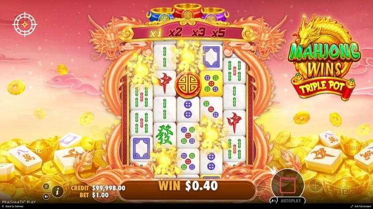 Pragmatic Play Mahjong Wins Triple Pot Gameplay