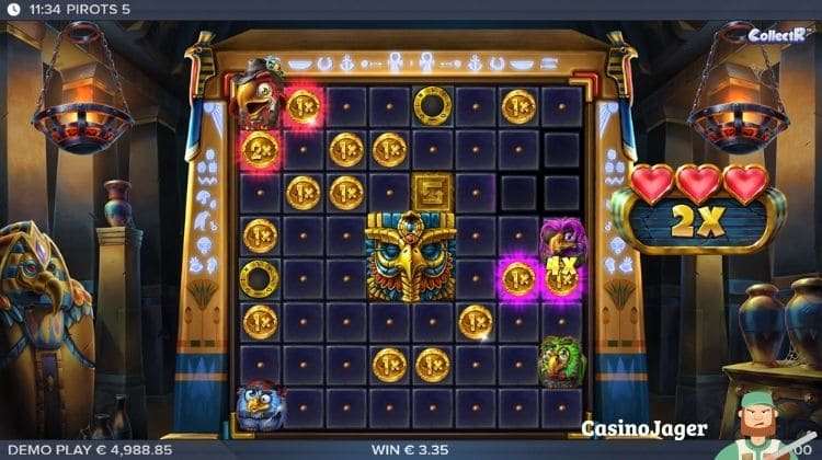 Pirots 5 Cursed Temple Coin Game