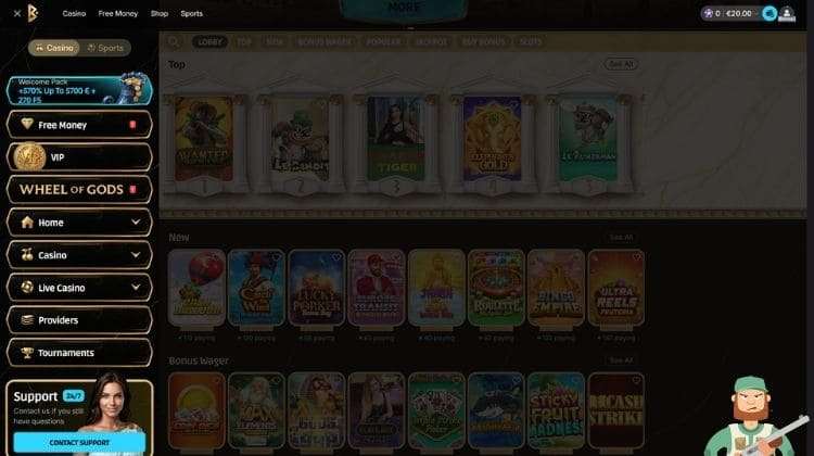 Betmica Casino Spelaanbod