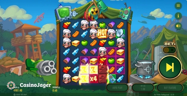 Hot Potato Battleground Exploding Wild